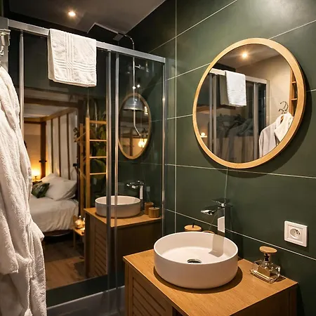 Tiny House Bambou - Jacuzzi Prive Couvert - Lieu De Detente Ferienhaus *